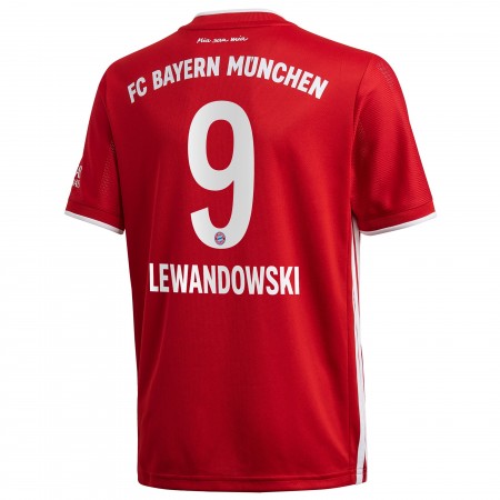Tenue Bayern Munich Robert Lewandowski 9 Domicile 2020-2021 Maillot de Foot